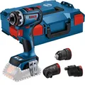 Produktbild: Bosch Akku-Bohrschrauber GSR 18V-90 FC - 3 Aufsätze - L-BOXX - Sologerät