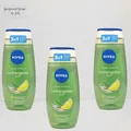Produktbild: 3x 250ml Nivea Lemongrass & Oil Pflegedusche Zitronengras Duft Pflegeöl-Perlen