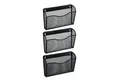 Produktbild: relaxdays Zeitungsständer Zeitschriftenhalter Wand 3er Set (3 St., 3er Set)