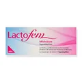 Produktbild: LACTOFEM Milchsäure Vaginalzäpfchen, 7 St PZN 10078055