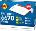 Produktbild: AVM FRITZ!Box 6670 Cable Router WiFi 7 Kabelmodem WLAN Mesh Zigbee Gigabit LAN