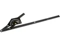 Produktbild: Aqbau® Alu Winkelmeßgerät Winkelmesser verstellbar 230 x 500 mm
