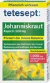 Produktbild: Tetesept Johanniskraut Kapseln 500 mg, 60 Stück, PZN 18248031