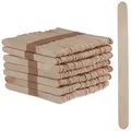 Produktbild: Relaxdays Eisstiele aus Holz, 500 Stück, Eis Holzstäbchen, Basteln, Backen, DIY Eis am Stiel, HxB: 11,5 x 1 cm, natur