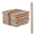 Produktbild: Relaxdays Eisstiele aus Holz, 500 Stück, EIS Holzstäbchen, Basteln, Backen, DIY EIS am Stiel, HxB: 11,5 x 1 cm, Natur