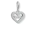 Produktbild: Thomas Sabo Damen-Charm 925 Silber Zirkonia weiß - 1266-051-14