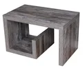 Produktbild: Levandeo® Couchtisch, Couchtisch Gustav Altholz Shabby Chic Vintage 59x36x36cm Schwarz