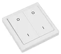 Produktbild: McPower Funk-Wandtaster Comfort 2-Kanal | Aufputz | bis 70 m Reichweite | 433,92 MHz | kompatibel mit McPower Comfort Empfängern