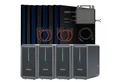 Produktbild: SUNNIVA Balkonkraftwerk 4000W Balkonkraftwerk mit 8,96 kWh Speicher, (MARSTEK 4x B2500-D, BIFAZIAL FULLBLACK komplett Steckdose, PV Solaranlage Komplettset mit Solarspeicher, 8x 500W N-Type Glas-Glas Bifacial Module)
