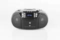 Produktbild: Dual Boombox DAB-P 210 Portable CD mit Kassettenabspieler und DAB(+) schwarz