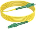 Produktbild: RamboCables LWL Simplex Patchkabel LCA auf LCA, Singlemode OS2 Patchkabel 9/125 µm LSZH LWL Glasfaser-Kabel Gelb 30m