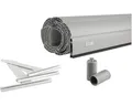 Produktbild: Rollladenpanzer Schellenberg Komplettset System Maxi B 1200 x H 1400 mm grau