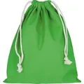 Produktbild: Zuziehbeutel - Baumwolle | OEKO-TEX 100 zertifiziert | 25x30cm | Jutebeutel | Einkaufstasche | unbedruckt, maigrün