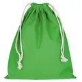 Produktbild: TEXXILLA Zuziehbeutel - Baumwolle | OEKO-TEX 100 zertifiziert | 25x30cm | Jutebeutel | Einkaufstasche | unbedruckt, Farbe:maigrün