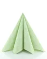 Produktbild: Sovie Horeca Linclass Airlaid Servietten Mika Pistazie 50 Stück - Einmalservietten 40 x 40 cm - Reißfest & Saugstark - Für Hochzeit, Geburtstag, Party