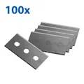 Produktbild: 100 x Ersatzklingen Klingen für Glasschaber Glasreiniger Kochfeldschaber Schaber
