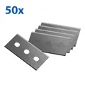 Produktbild: 50 x Ersatzklingen Klingen für Glasschaber Glasreiniger Kochfeldschaber Schaber