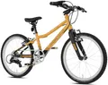 Produktbild: PROMETHEUS BICYCLES PRO Kinderfahrrad 20 Zoll Jungen Mädchen | Premium 20 Zoll Fahrrad Junge Aluminium Super leicht ab 6 Jahre | 7 Gang Schaltung von Microshift | Schwarz Matt Orange