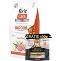 Produktbild: BRIT Care Cat Getreidefrei Indoor Anti-Stress 7kg + Pro Plan 1x400g GRATIS!