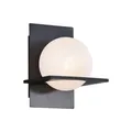 Produktbild: Lucande Wandleuchte, Wandlampe Innen Kulka (Modern) in Schwarz aus Metall (1 flammig G9) - Wandstrahler Wandbeleuchtung Schlafzimmer/Wohnzimmer Flurleuchte