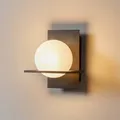 Produktbild: Lucande Wandleuchte, Wandlampe Innen 'Kulka' (Modern) in Schwarz aus Metall (1 f