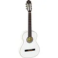 Produktbild: Ortega Guitars 3/4 Konzert Gitarre – Family Series – Inklusive Gig Bag – Fichte, Mahagoni, Weiß (R121-3/4WH)