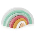Produktbild: Bieco Regenbogen Holz Berry | Stapelturm Baby | Steckspiel Holz Regenbogen Montessori Regenbogen Deko Stapelturm ab 1 Jahr Holzregenbogen Kinder Stapelsteine Baby Stapelturm Stapelspiel ab 1 Jahr