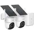 Produktbild: AOSU C9C-2H - Überwachungskamera Set, WLAN, außen, inkl. Basis + Solarpanel