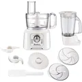 Produktbild: Moulinex DoubleForce Compact FP544111, 2,2 l, Weiß, Drehregler, 1,25 l, Kneten, Mixen, Kunststoff