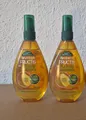 Produktbild: 2x 150ml Garnier Fructis Hiteschutzspray Wunderöl,für stark geschädigtes Haar
