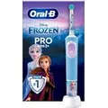 Produktbild: Oral-B Vitality Pro 103 Kids Frozen, Elektrische Zahnbürste hellblau/weiß