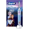 Produktbild: Oral-B Elektrische-Zahnbürste Pro Kids 3+, Frozen, 2 Putzmodi, mit 4 Stickern und 1 Aufsteckbürste