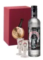 Produktbild: Friesengeist Kräuter Likör 56% Vol.  0,5l,  2 Gläser,Pfännchen im Geschenkkarton