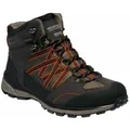 Produktbild: Regatta Samaris II wasserdichte mittelhohe Wanderschuhe, Schwarz 45 EU - Schwarz - 45