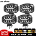 Produktbild: LED Arbeitsscheinwerfer 4X Rückfahrscheinwerfer Scheinwerfer 12V/24V LKW ATV UTV