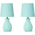 Produktbild: Soter 2er Set Tischlampen, Mint - Konsimo