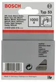 Produktbild: Bosch Feindrahtklammer Typ 53, 11,4 x 0,74 x 6 mm, 1000er-Pack, rostfrei