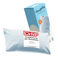 Produktbild: Cloudpillo Kopfkissen 40x80 cm – Ergonomisches Memory-Foam-Kissen für Seitenschläfer, höhenverstellbares Schlafkissen für alle Schlafpositionen, atmungsaktiv und hypoallergen