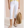 Produktbild: CECIL Caprijeans Style Toronto 3/4 Capri- Jeans im Slim Fit weiß 33