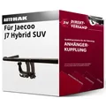 Produktbild: Für Jaecoo J7 Hybrid SUV (Auto Hak) Anhängerkupplung horizontal abnehmbar neu