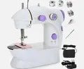 Produktbild: 230V Elektrische Mini-Nähmaschine mit 2 Geschwindigkeiten und Fußpedal