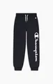 Produktbild: Champion Freizeit Jogginghose (gefüttert, grosser Champion Logo Schriftzug) lang navyblau Jungen, Größe: 164