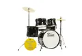 Produktbild: FAME Schlagzeug,Kiddyset 5 PC Junior Drumset Black Kinderschlagzeug mit Bass Drum Toms Snare Hardware und Hocker mit Zubehör und Drumsticks, Schlagzeuge, Drum-Sets, Kinderschlagzeug, Junior Drumset, Kiddyset