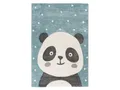 Produktbild: KAYOOM Kinder-Motivteppich (Panda blau, 80cm x 150cm)