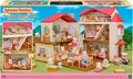 Produktbild: Sylvanian Families Spielwelt Stadthaus mit Dachzimmer (5708), mit Licht