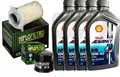 Produktbild: Set / Service Suzuki GSX 750 W X Y 1998 1999 2002 Shell 10W40 Luftfilter Öl