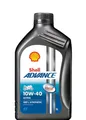 Produktbild: SHELL Advance 4T Ultra für 10W-40 1 Liter Motoröl Motorenöl Vollsynthetisch Öl