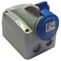 Produktbild: CEE 16A Aufputzsteckdose blau 3-polig 2P+PE 6h 230V/16A Schutzart IP44 IK09 ...