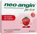 Produktbild: NEO-ANGIN junior Halsschmerzlutscher 8 St