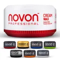 Produktbild: 6 x Novon Professional Cream Wax | Haarwax | 150 ml Haarpomade | cremige Formel | frischer Duft | sanft & ergiebig | kein Verkleben | leicht auswaschbar